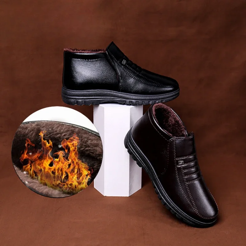 Plus Size Men's Boots Winter W - огляд і ціна Men Shoes Office