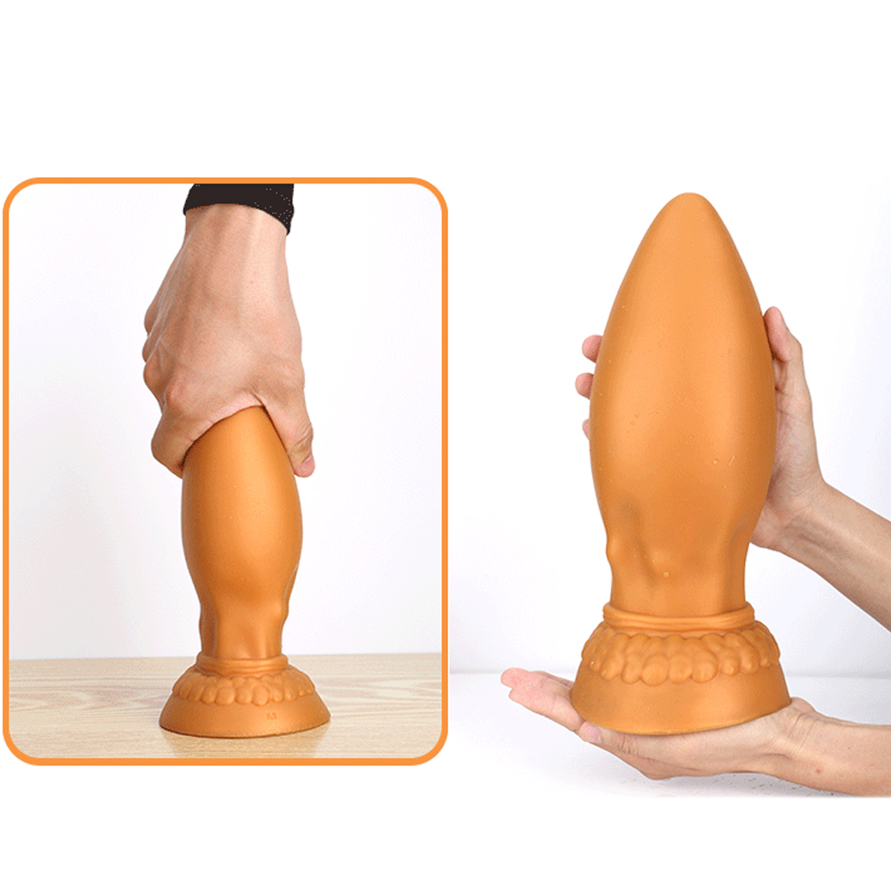 Super Huge Silicone Anal Plug  - огляд і ціна Men Shoes Xxl