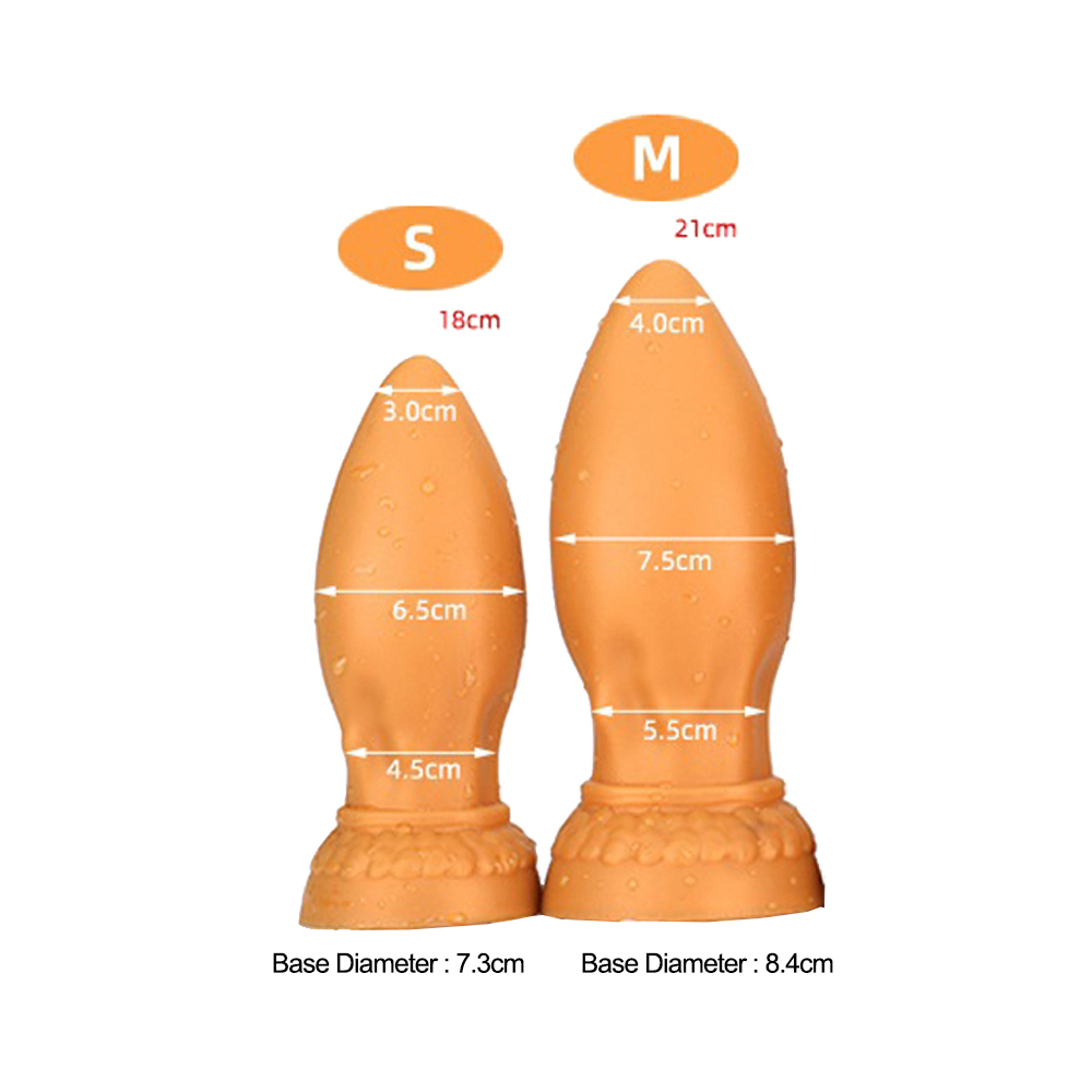Super Huge Silicone Anal Plug  - огляд і ціна Men Shoes Xxl