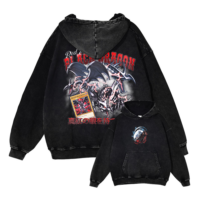 Yu Gi Oh Hoodies Blue Eyes Dra - огляд і ціна Men Shoes Xxl