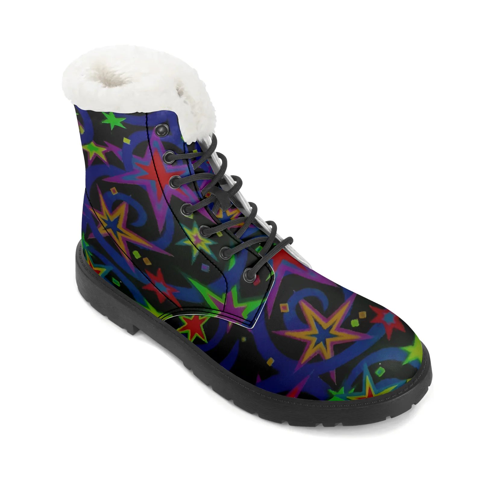 Starlit Sky Plush Snow Boots f - огляд і ціна Men Shoes Eu To Us Size