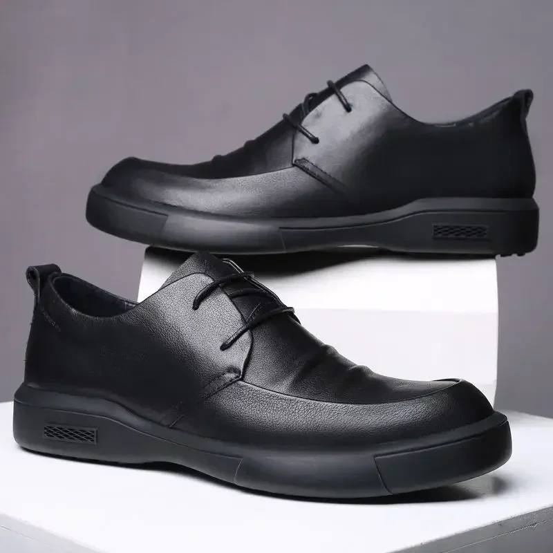 Dress Shoes Man Cowhide Casual - огляд і ціна Men Shoes Clearance