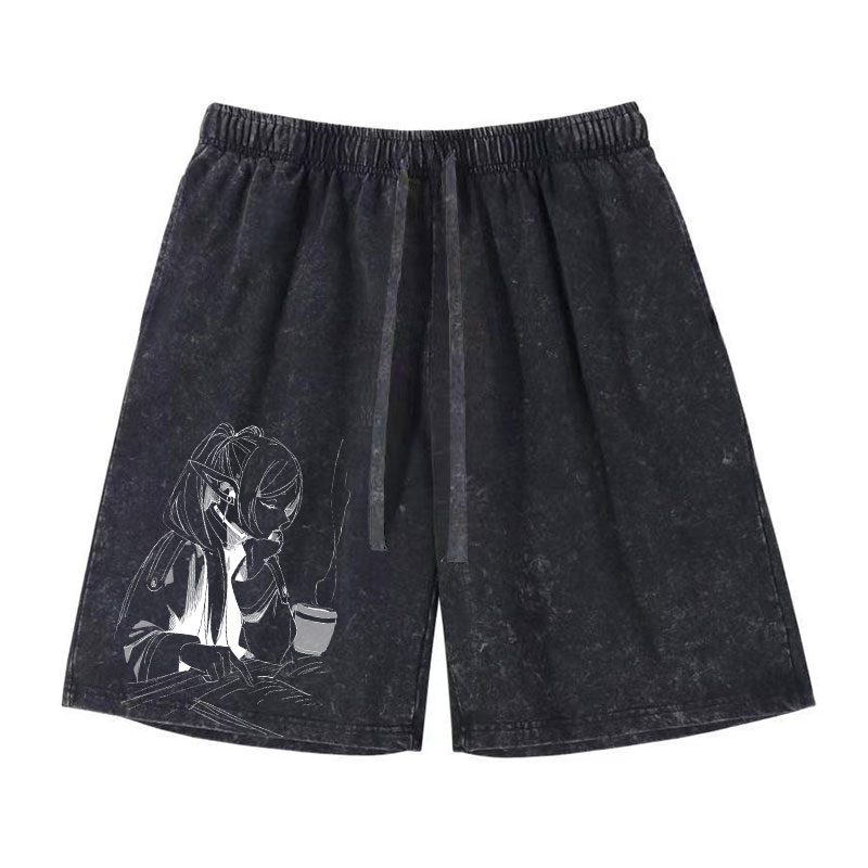 Anime Frieren Shorts Vintage W - огляд і ціна Men Shoes Xxl
