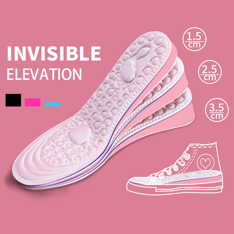 1pair Upgrade Invisible Height - огляд і ціна Men'S Shoes With Memory Foam