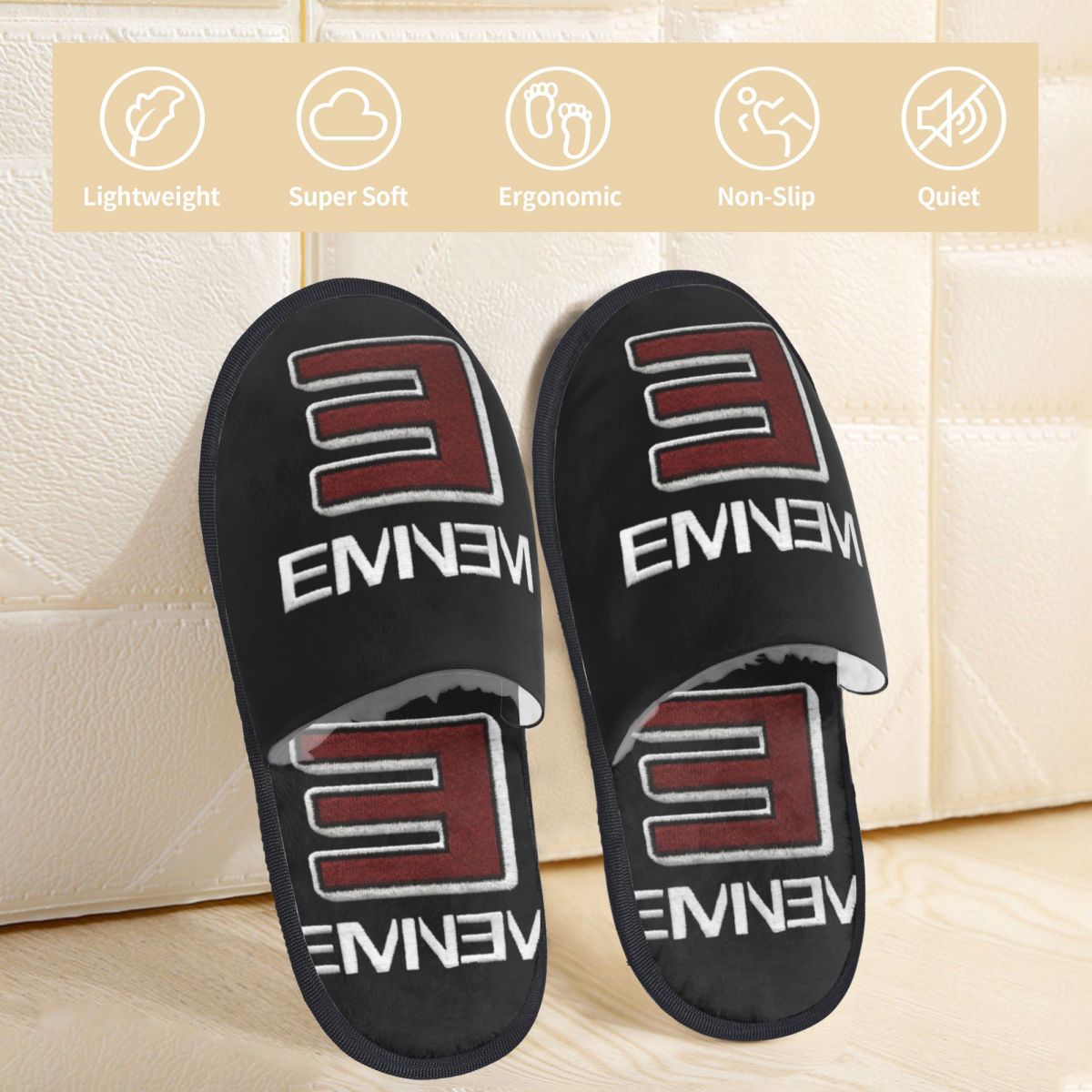 Eminem Rapper Rap God Home Cot - огляд і ціна Men'S Shoes With Memory Foam