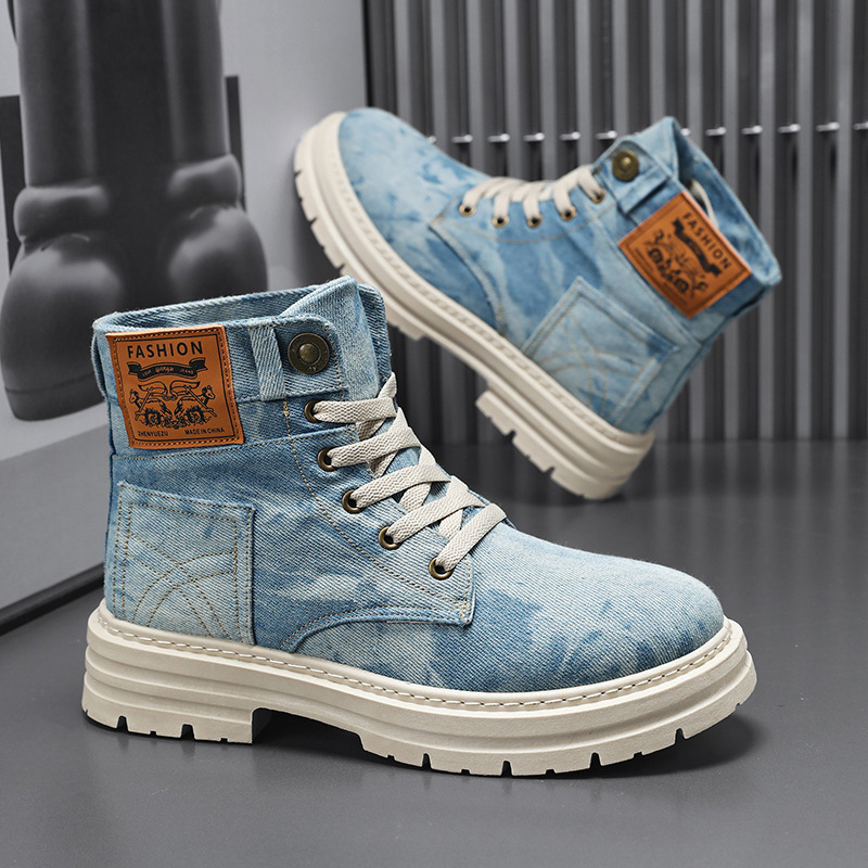Spring High Top Mens Shoes 202 - огляд і ціна Canvas Sneaker High