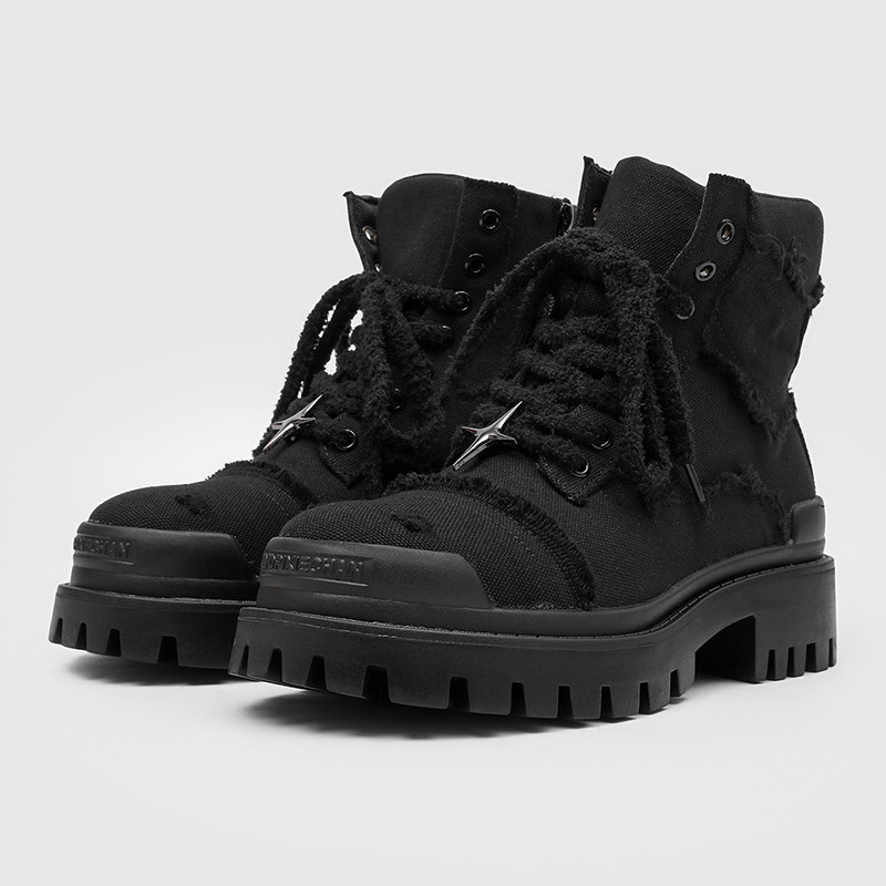 Men's High Top Platform Boots  - огляд і ціна Men Shoes Office