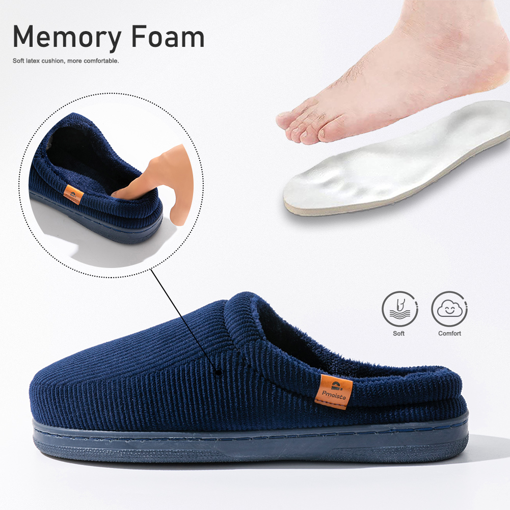 Winter men's slippers TPR sole - огляд і ціна Men'S Shoes With Memory Foam