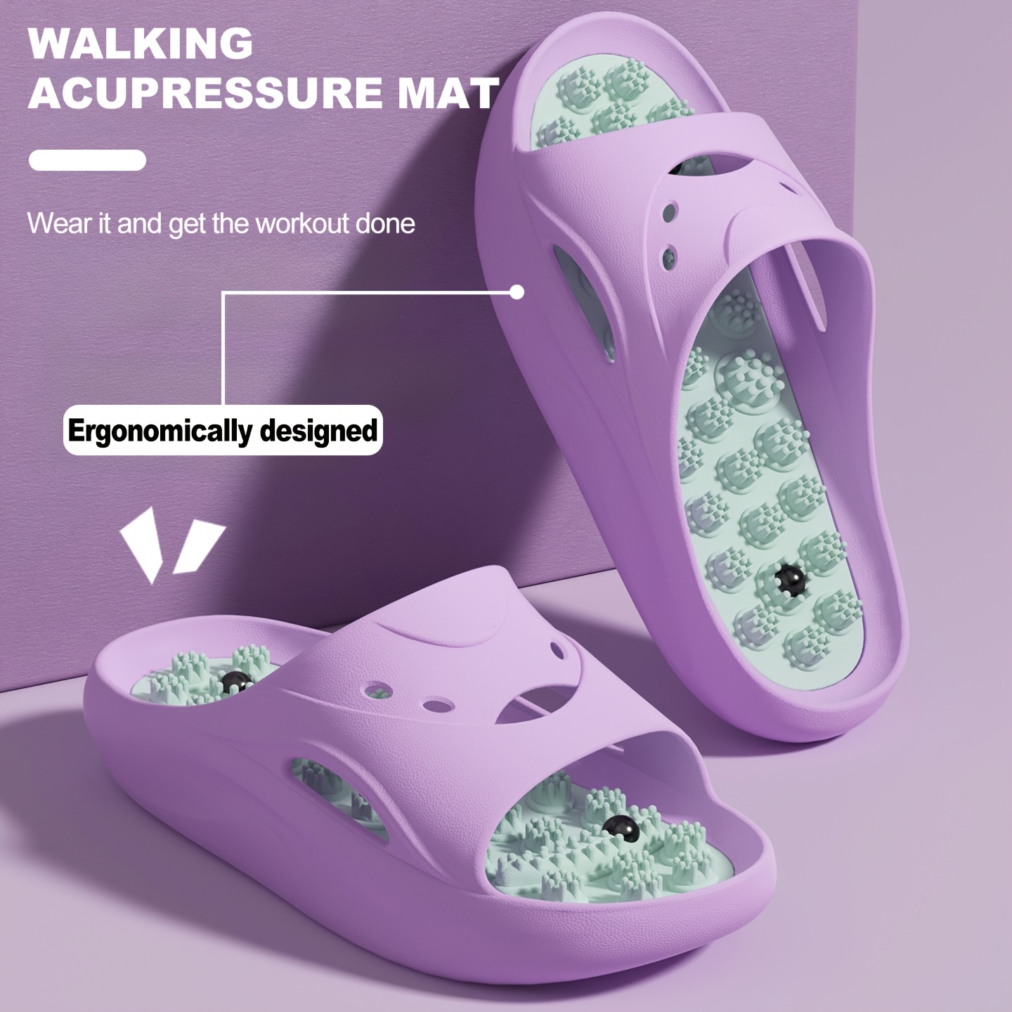 Women Men EVA Massage Slippers - огляд і ціна Men'S Shoes To Women'S