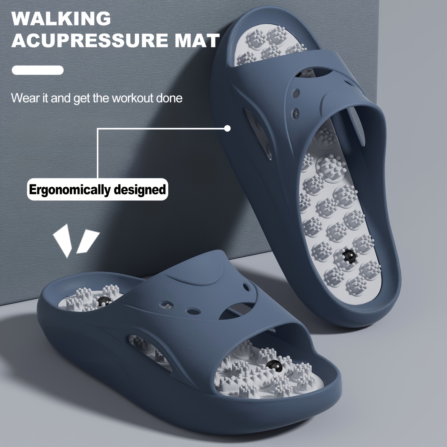 Women Men EVA Massage Slippers - огляд і ціна Men'S Shoes To Women'S