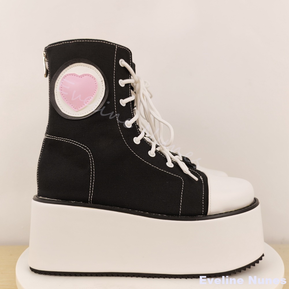 Thick-soled High-top Canvas Sh - огляд і ціна Canvas Sneaker High