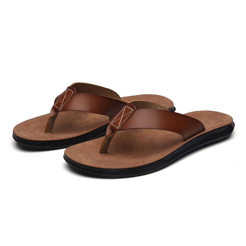 38-47 New Italian Leather Flip - огляд і ціна Men'S Shoes Popular