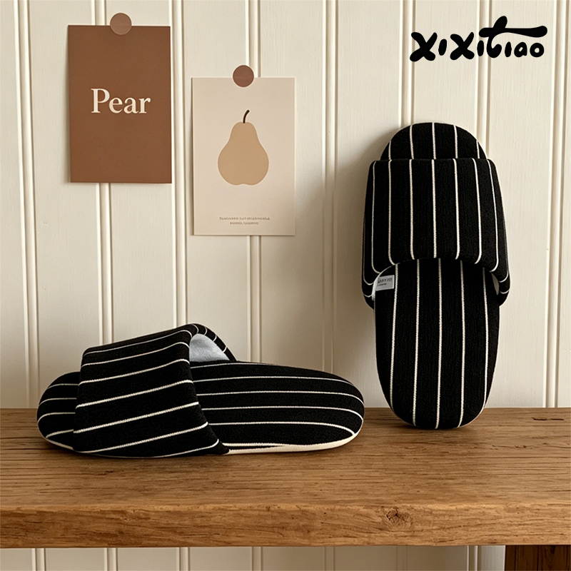XIXITIAO Stripe Indoor Slipper - огляд і ціна Men'S Shoes To Women'S