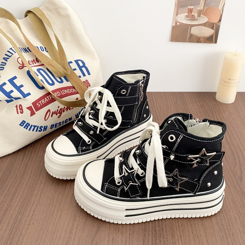 Women's Shoes New Korean Versi - огляд і ціна Canvas Sneaker High