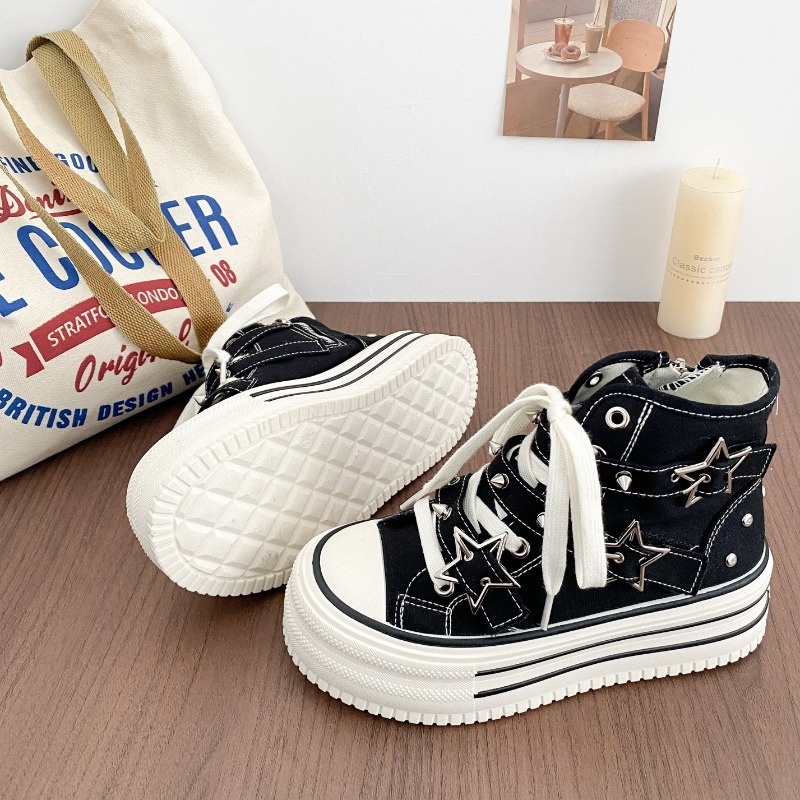Women's Shoes New Korean Versi - огляд і ціна Canvas Sneaker High