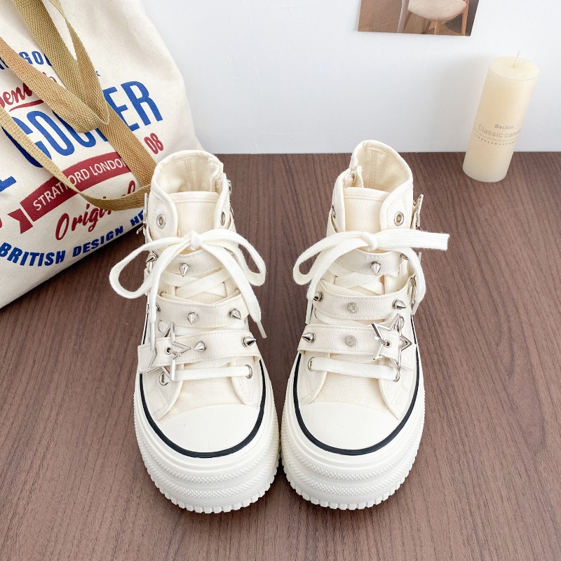 Women's Shoes New Korean Versi - огляд і ціна Canvas Sneaker High