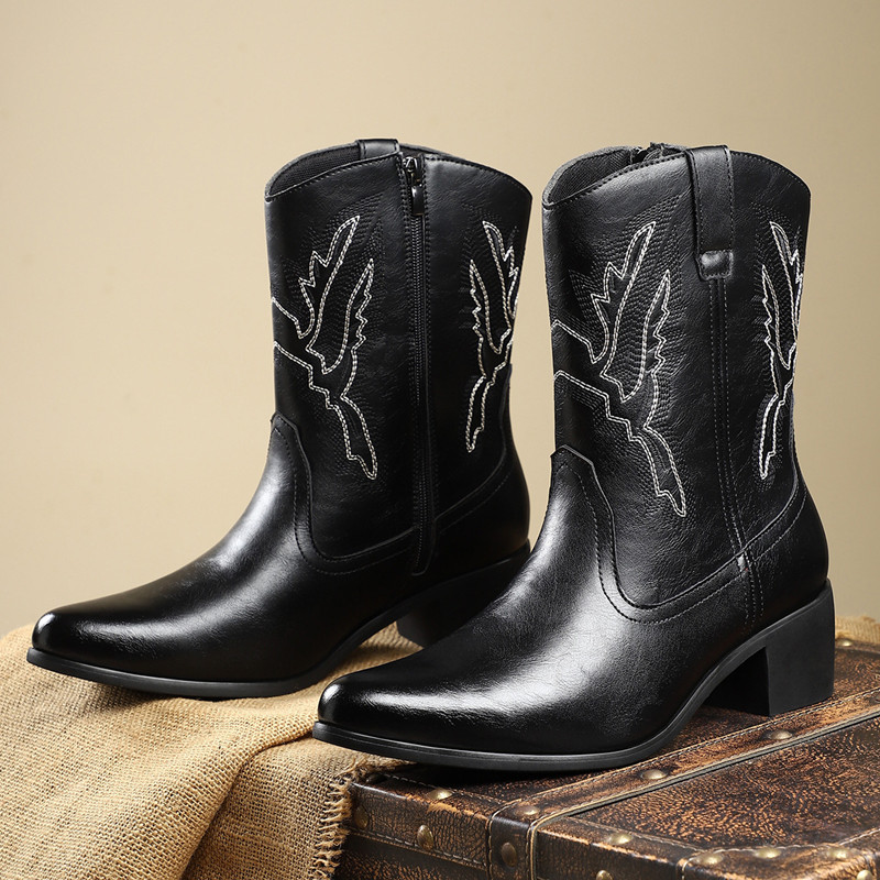 2026 Men Classic Retro Western - огляд і ціна Men Shoes Classic
