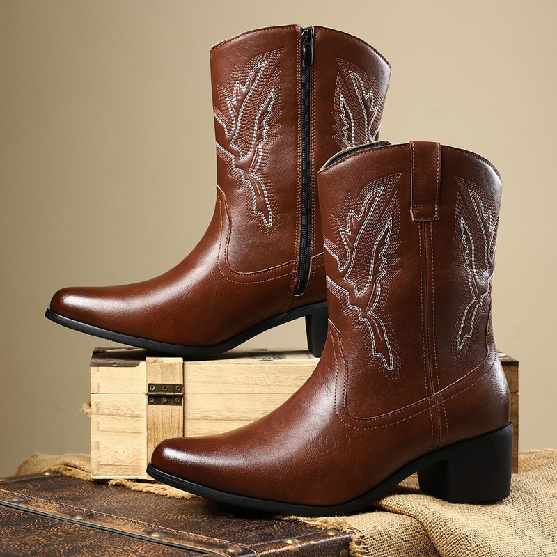 2026 Men Classic Retro Western - огляд і ціна Men Shoes Classic
