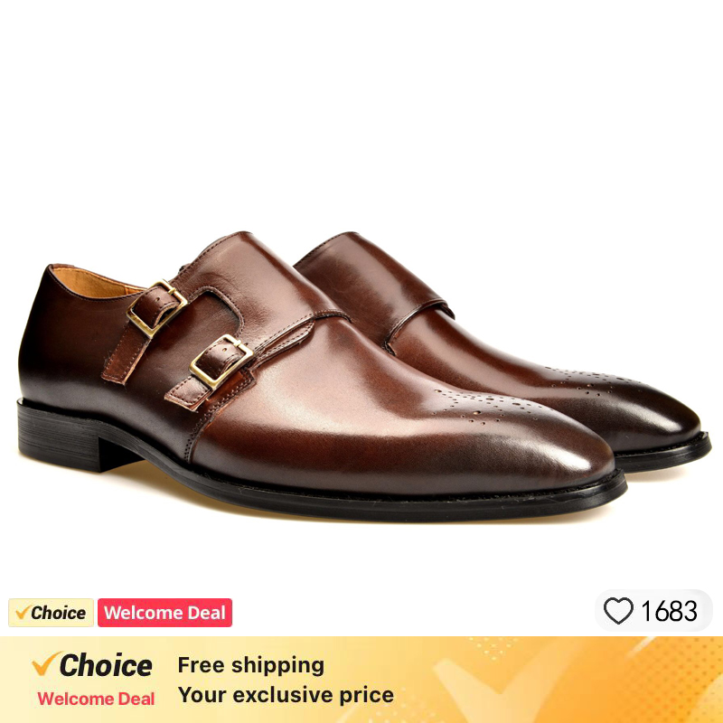 Mens Business Leather Dress Sh - огляд і ціна Men Shoes Eu To Us Size