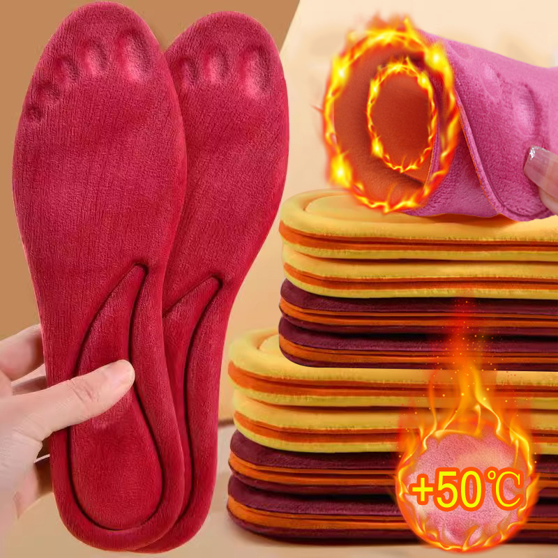 4pcs Winter Men Women Self Hea - огляд і ціна Men'S Shoes With Memory Foam