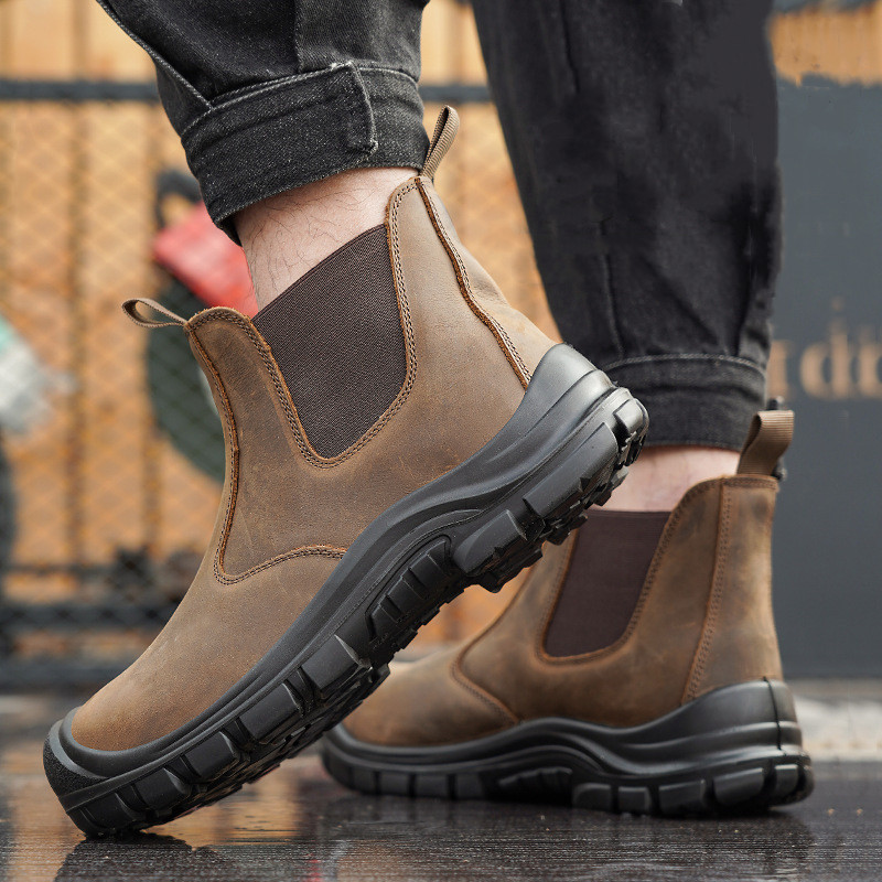 large size men's fashion steel - огляд і ціна Men Shoes Office