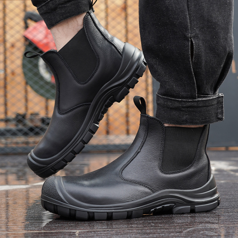 large size men's fashion steel - огляд і ціна Men Shoes Office