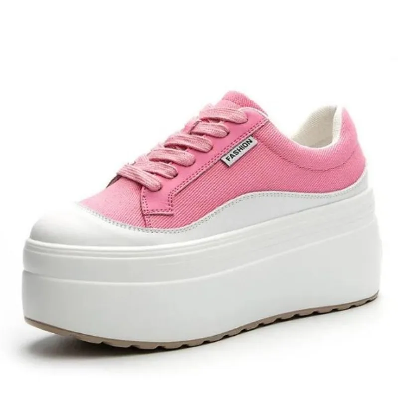8cm New Canvas Genuine Leather - огляд і ціна Canvas Sneaker High