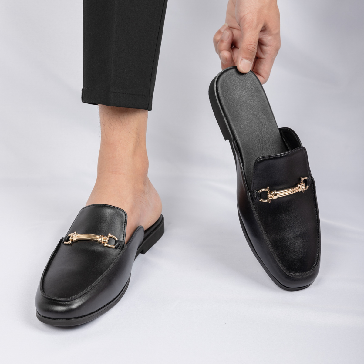 Fashion Men's Slip-on Half Sli - огляд і ціна Men Shoes Classic