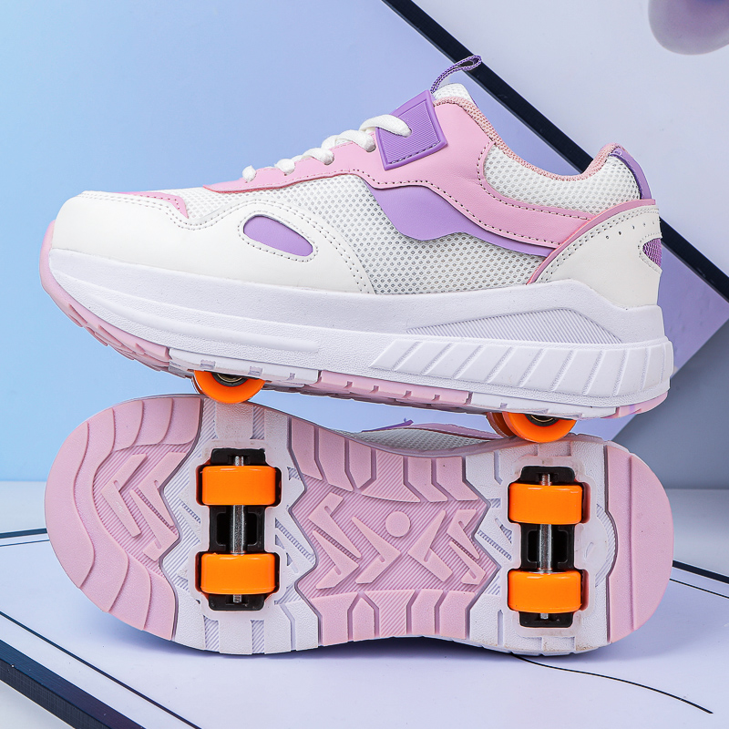 Kids Roller Skates 4 Wheels De - огляд і ціна Men'S Shoes To Women'S