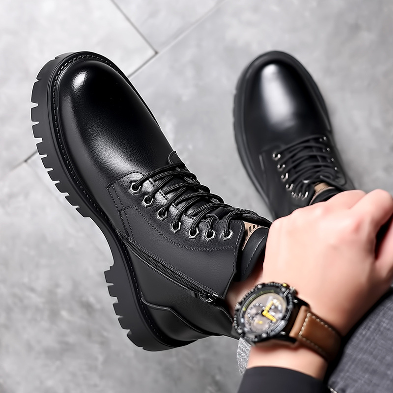 Men Classic Genuine Leather Bo - огляд і ціна Men Shoes Classic