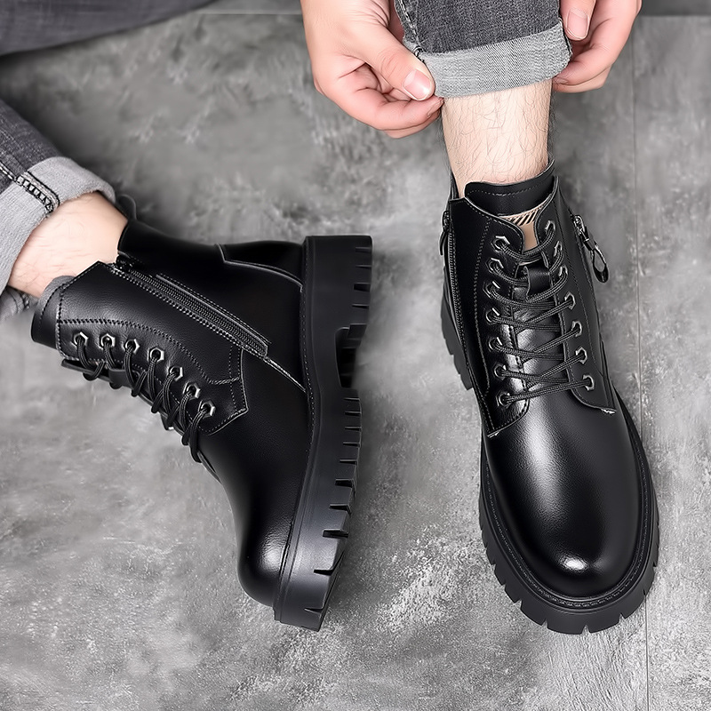 Men Classic Genuine Leather Bo - огляд і ціна Men Shoes Classic