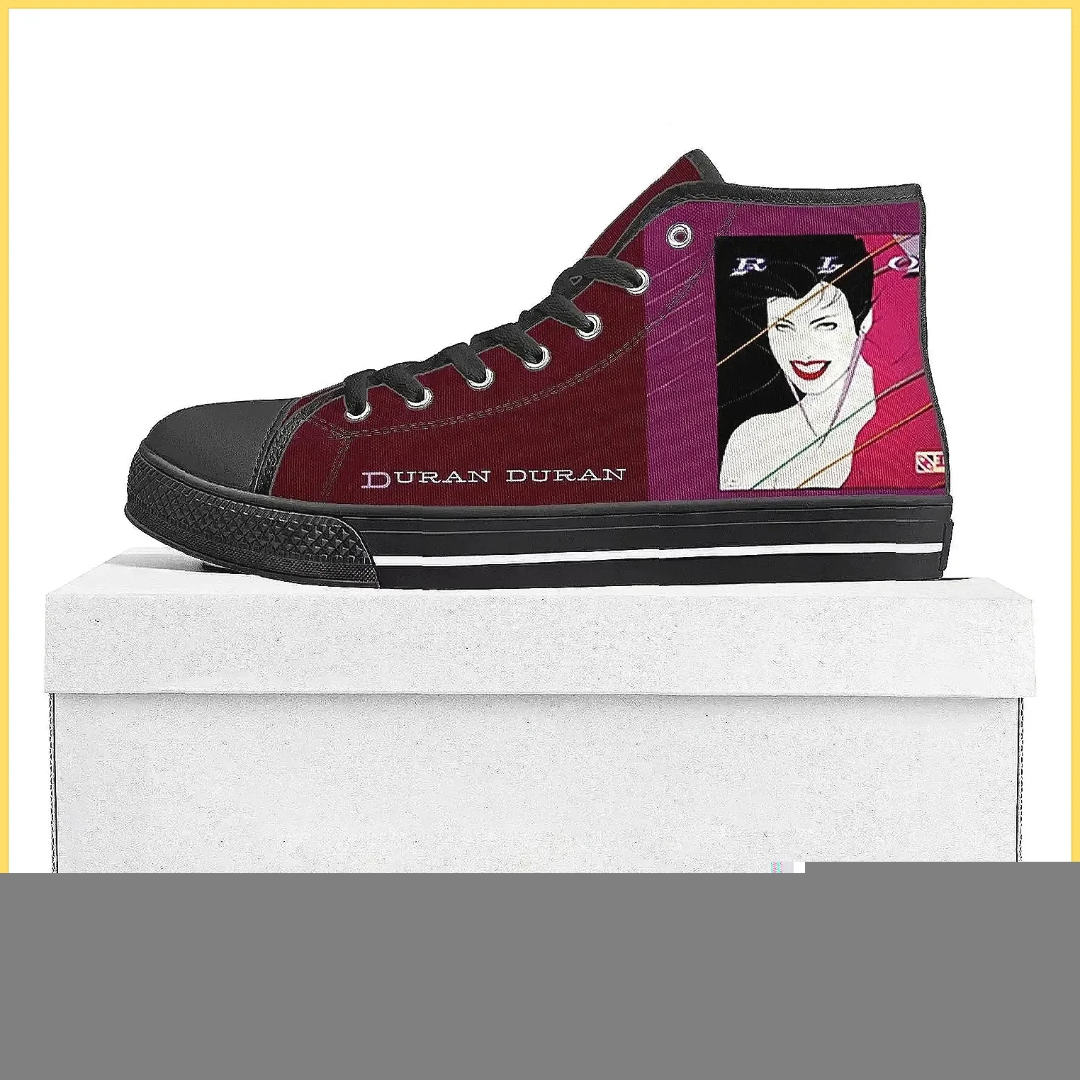 Duran Duran Custom High Top Ca - огляд і ціна Canvas Sneaker High