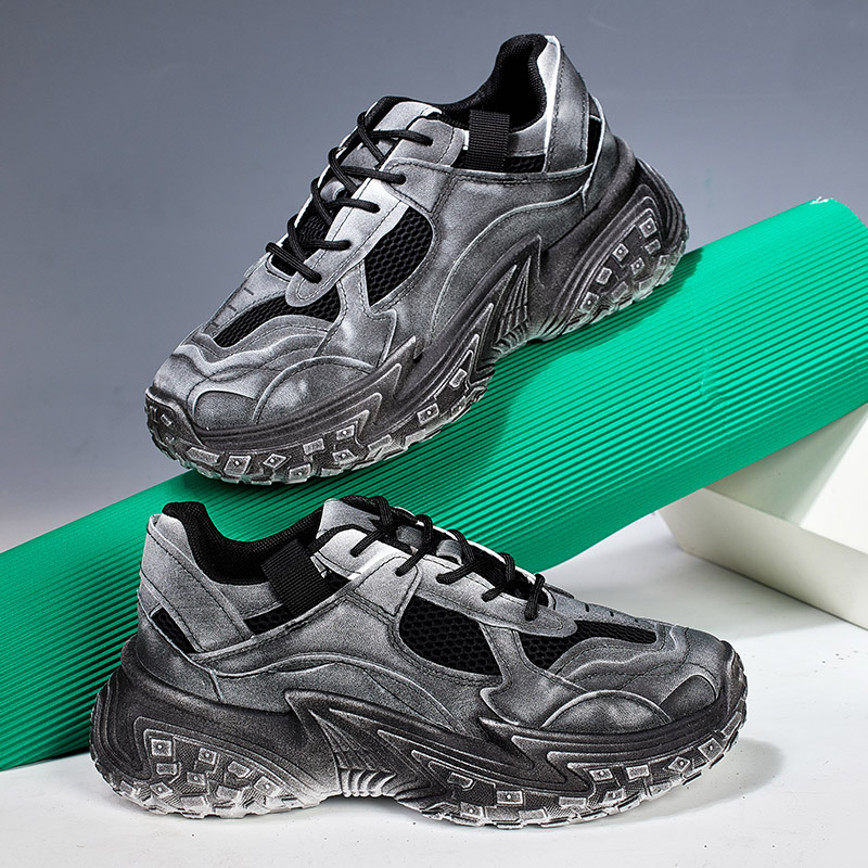 Thick Sole Autumn Sports Shoes - огляд і ціна Men Shoes Running Sale