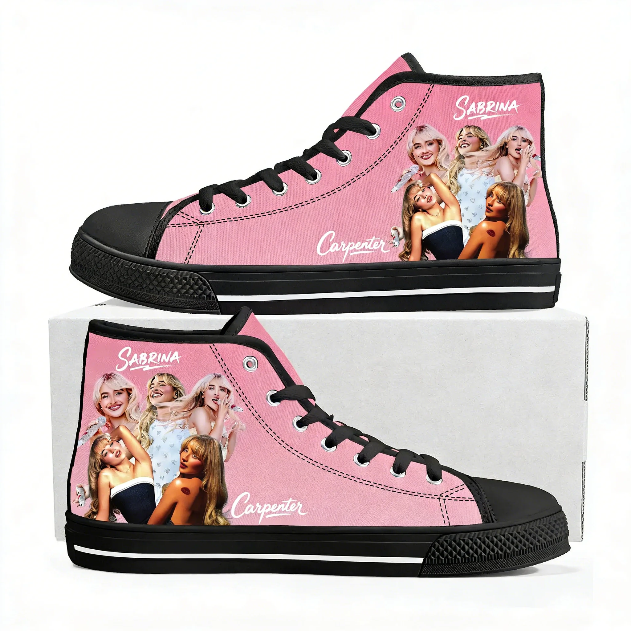 Sabrina Carpenter High Top Sho - огляд і ціна Canvas Sneaker High