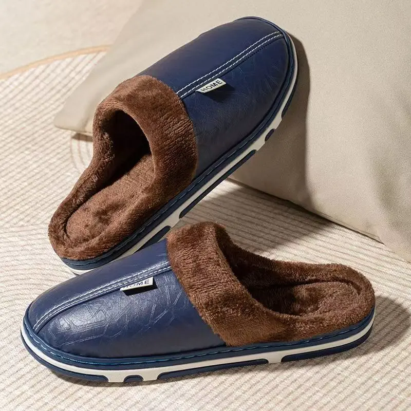 Men's Big Size Winter Slippers - огляд і ціна Men Shoes Xxl
