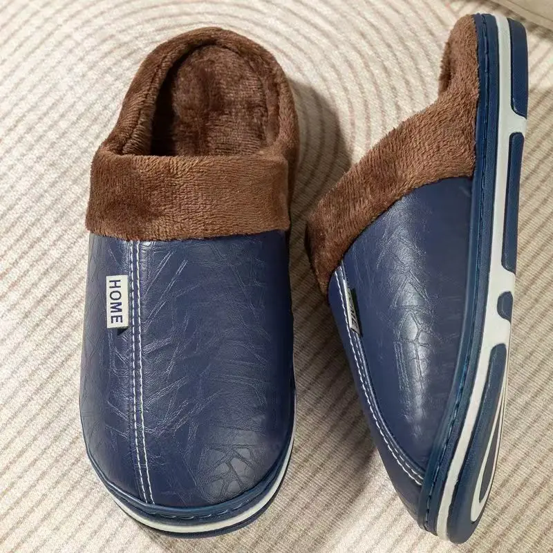 Men's Big Size Winter Slippers - огляд і ціна Men Shoes Xxl