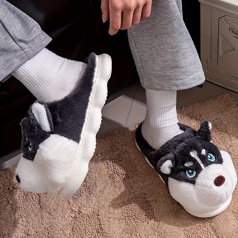 ZUOFU Cute Husky Dog Plush Sli - огляд і ціна Men Shoes Eu To Us Size