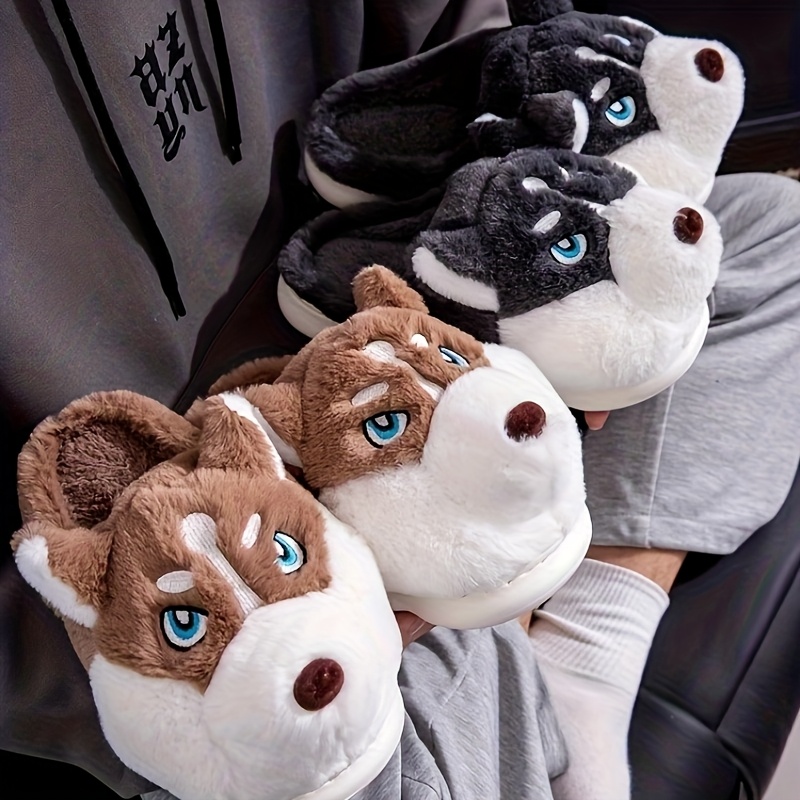 ZUOFU Cute Husky Dog Plush Sli - огляд і ціна Men Shoes Eu To Us Size
