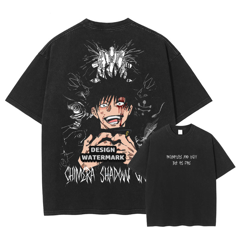 Anime JJK Gojo Saturo T Shirts - огляд і ціна Men Shoes Xxl