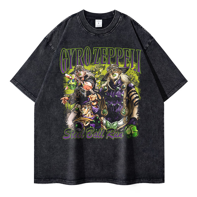 Bandai Anime JoJos T Shirt Vin - огляд і ціна Men Shoes Xxl