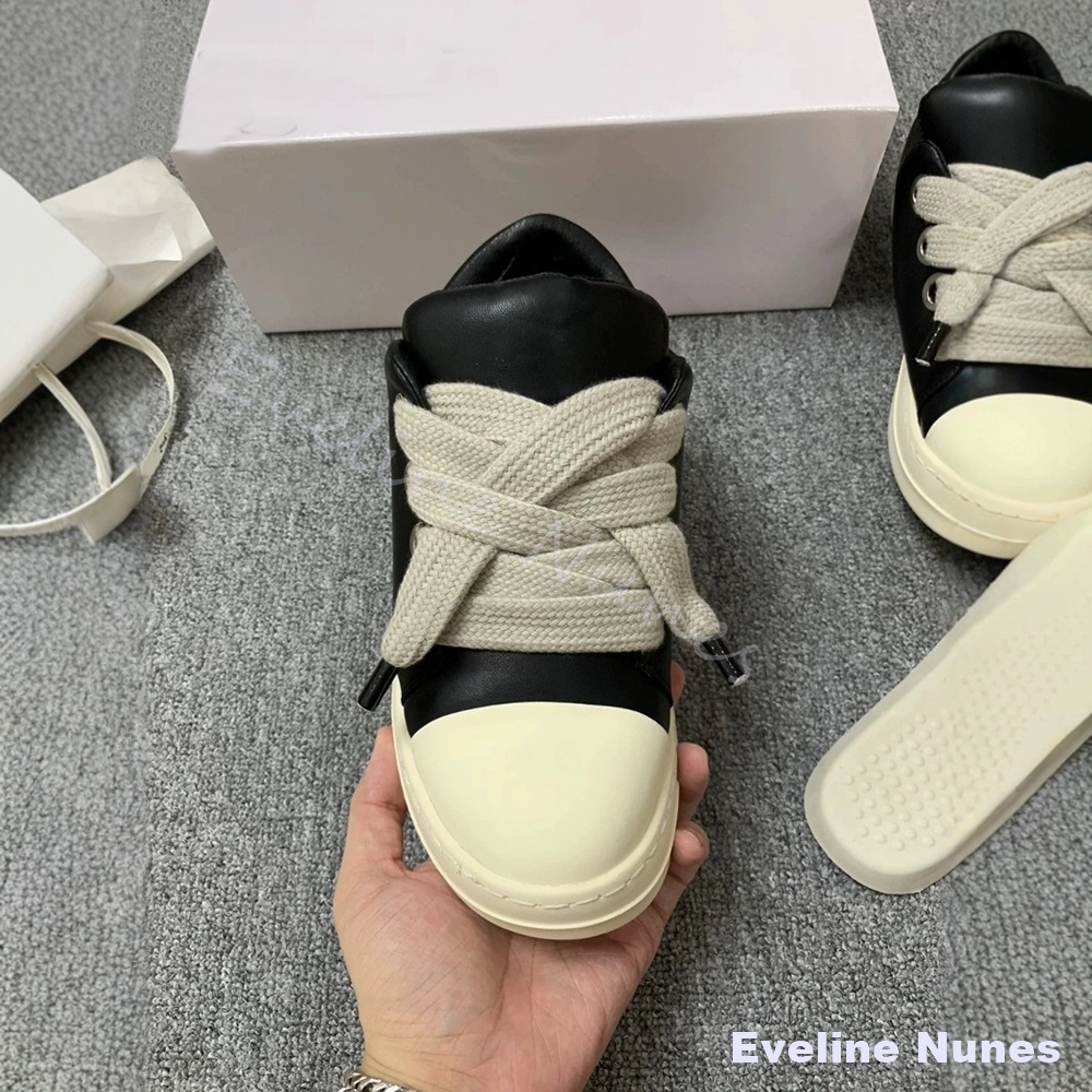 Unisex Black Leather Platform  - огляд і ціна Canvas Sneaker High