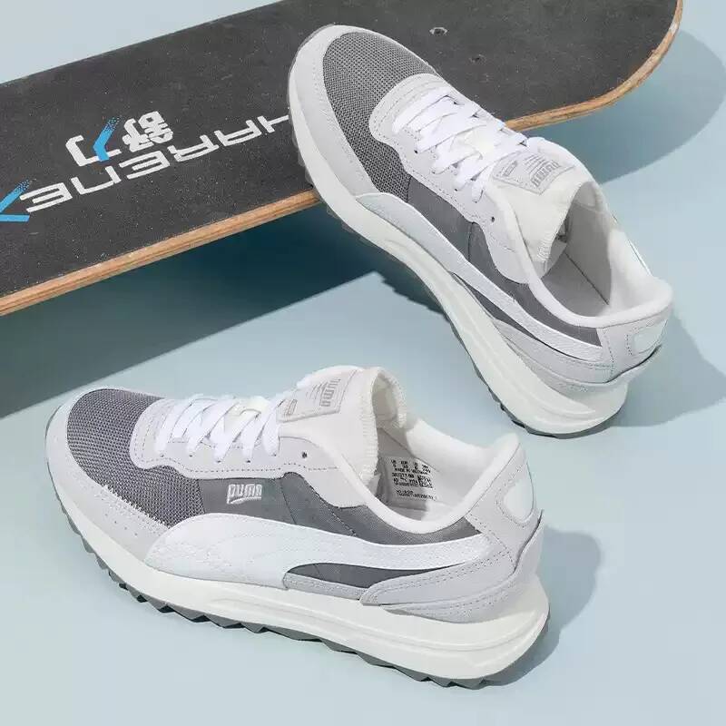 PUMA Men White Black Low Top S - огляд і ціна Men'S Shoes Puma Sneakers