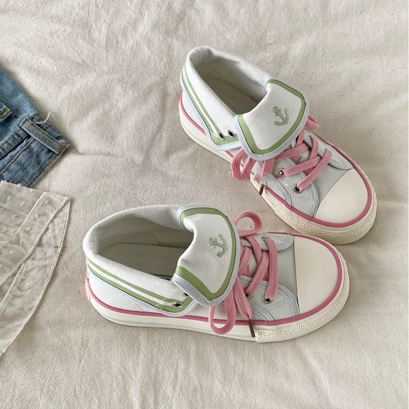 Navy Style High-top Canvas Sho - огляд і ціна Canvas Sneaker High