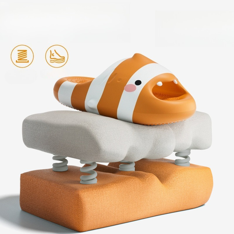 Cute Fish Cartoon Slides Women - огляд і ціна Men'S Shoes For Summer