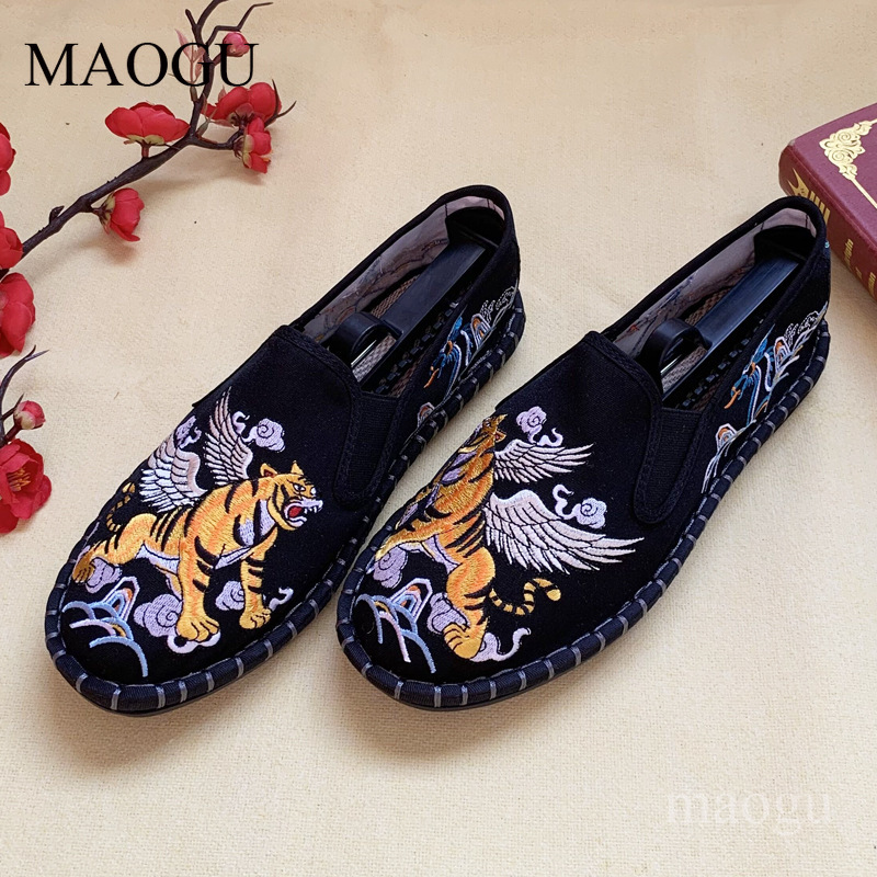 Unisex Chinese Style Embroider - огляд і ціна Men'S Shoes Popular