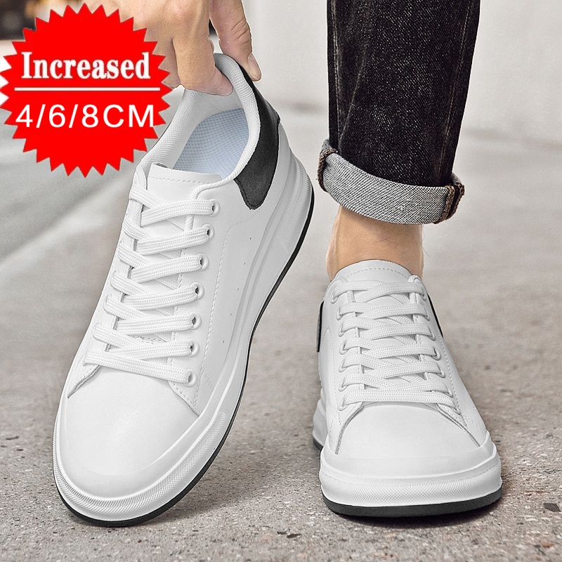 New Luxury Men's Elevator Shoe - огляд і ціна Canvas Sneaker High