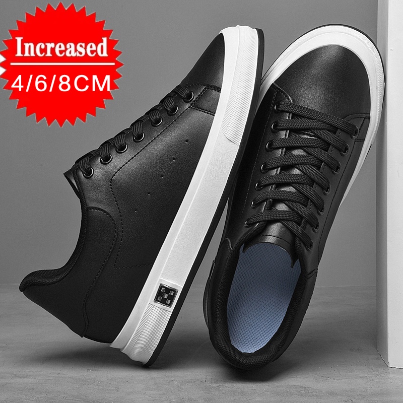 New Luxury Men's Elevator Shoe - огляд і ціна Canvas Sneaker High