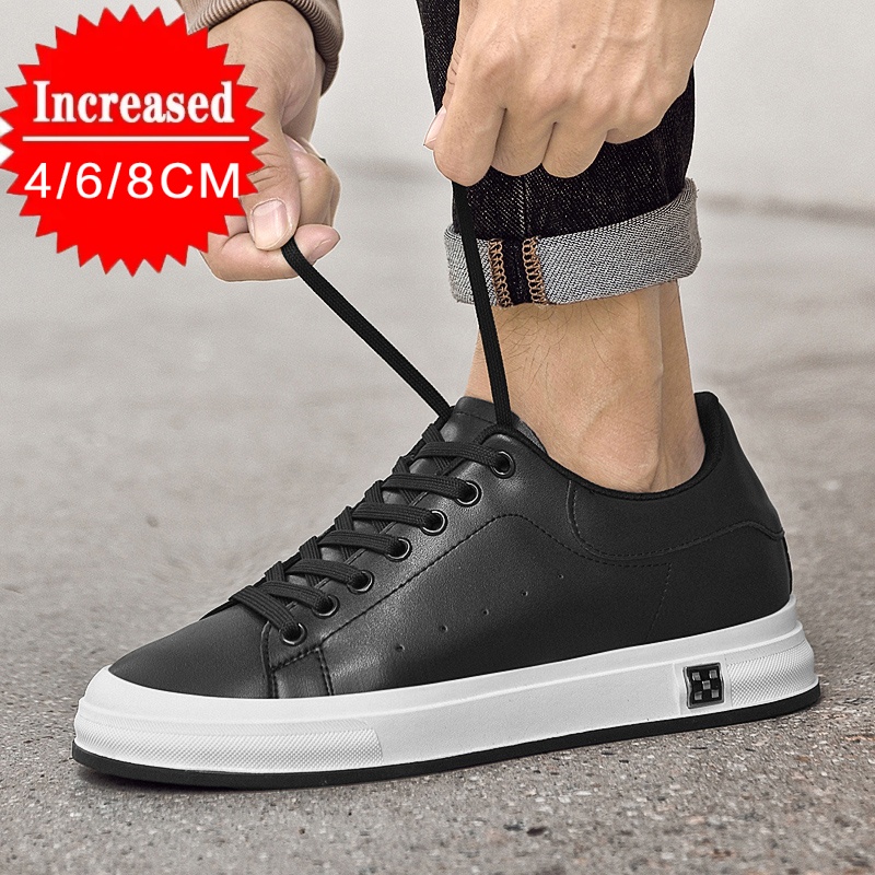 New Luxury Men's Elevator Shoe - огляд і ціна Canvas Sneaker High