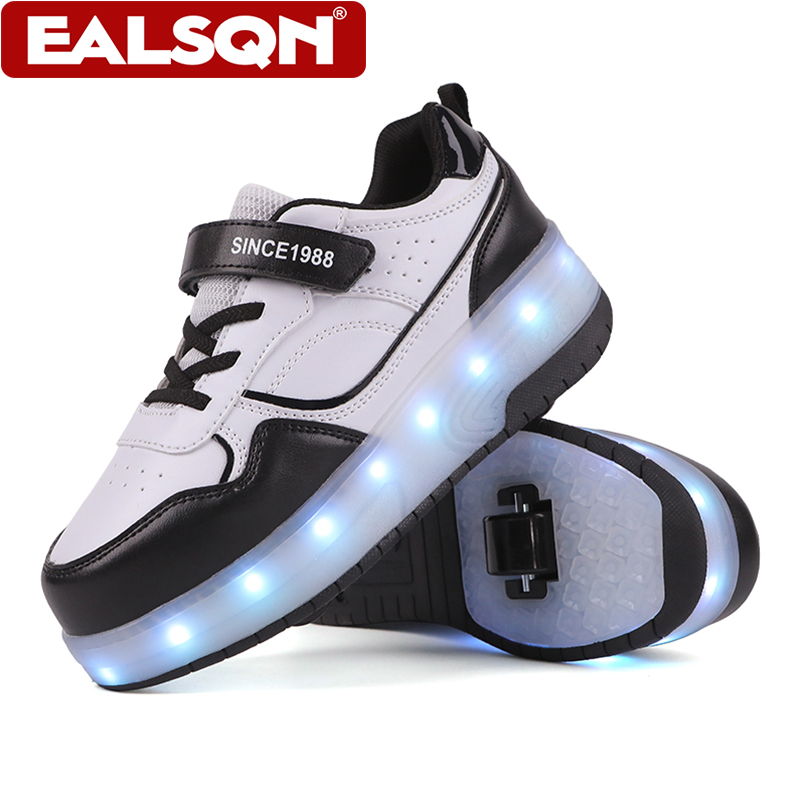 New Children's LED Light Up Ro - огляд і ціна Men Shoes Running