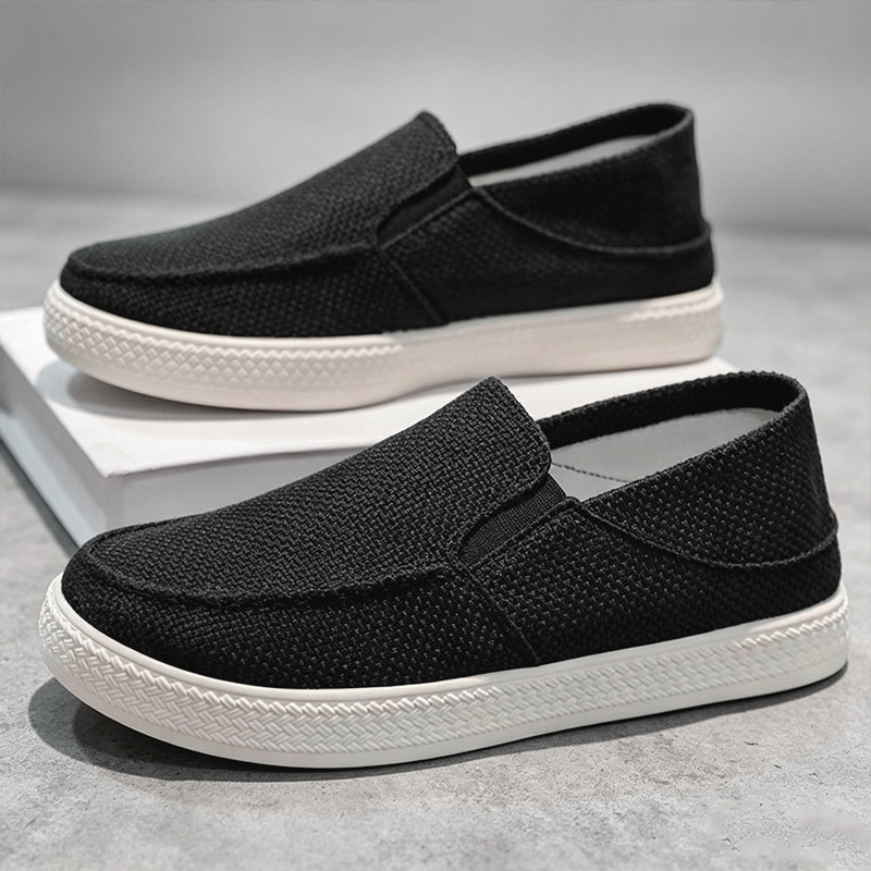 Men Linen Slip On Loafers Brea - огляд і ціна Men'S Shoes Popular